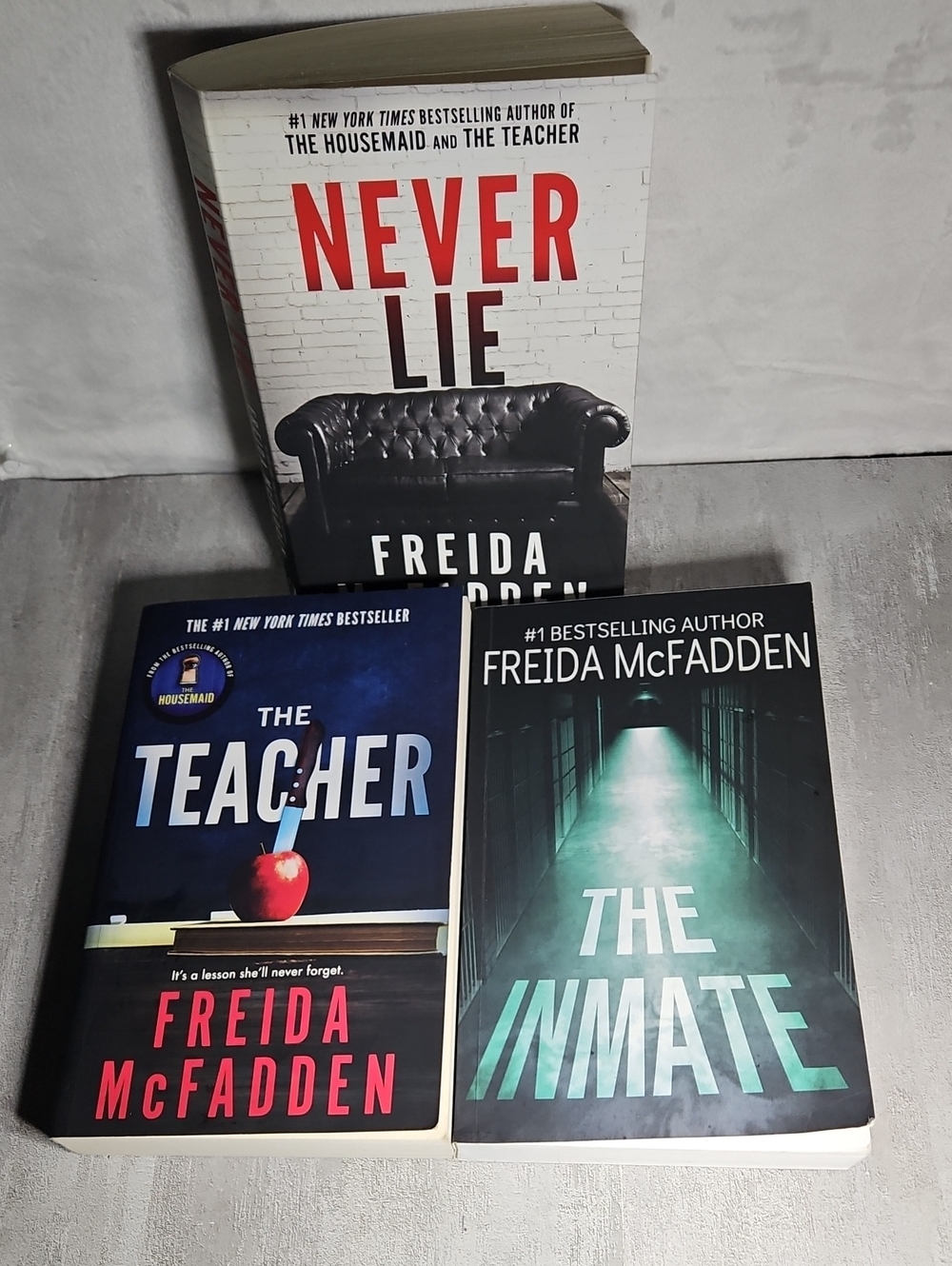 3 Freida Mc Fadden Books